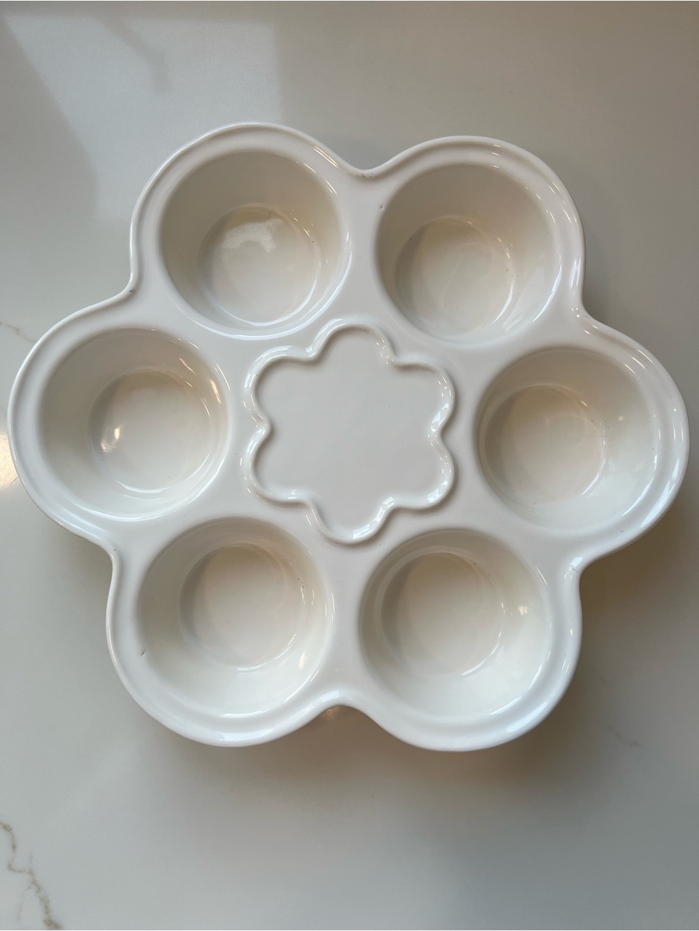 Pfaltzgraff Hearth Muffin Maker 6-Cup Stoneware Baking Pan